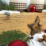 Wiederverwendbarer Adventskranz rustikal