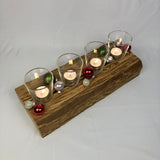 Adventskranz Balken